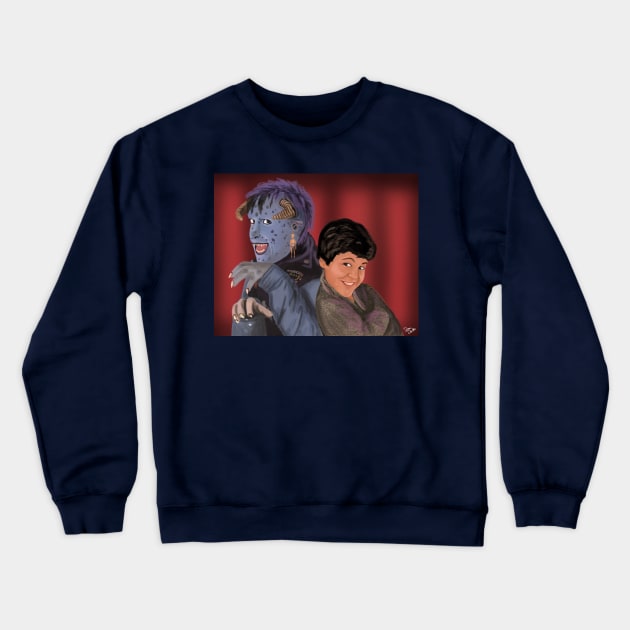 Little Monsters Crewneck Sweatshirt by tooner96